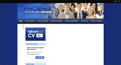 Desktop Screenshot of phoenixrecruitment.com